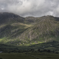 Buy canvas prints of  Mountains at Beara. by Mark Godden