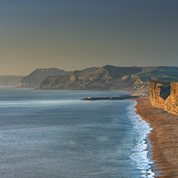Buy canvas prints of  West Bay. by Mark Godden