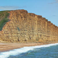 Buy canvas prints of  East Cliff.  by Mark Godden