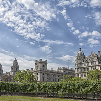 Buy canvas prints of  Whitehall in London. by Mark Godden