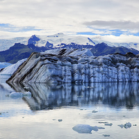 Buy canvas prints of  Icebergs by Mark Godden