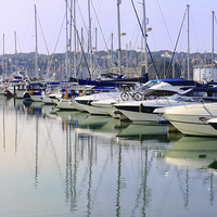 Buy canvas prints of  Weymouth Harbour by Mark Godden