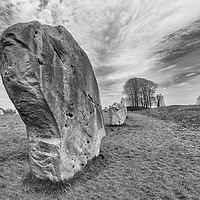 Buy canvas prints of Monoliths from the large prehistoric stone circle  by Mark Godden