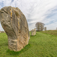Buy canvas prints of Monoliths from the large prehistoric stone circle  by Mark Godden