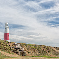 Buy canvas prints of The lighthouse at Portland Bill.  by Mark Godden