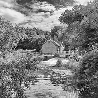 Buy canvas prints of Watermill at Sturminster Newton.  by Mark Godden