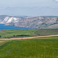 Buy canvas prints of Kimmeridge from Houns-tout by Mark Godden