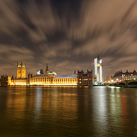 Buy canvas prints of Westminster under repair by Mark Godden