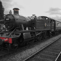 Buy canvas prints of  Steam Train by Rich Wiltshire