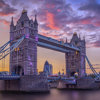 Buy canvas prints of  Tower Bridge by Rich Wiltshire