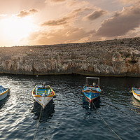 Buy canvas prints of Boats - Malta by Rich Wiltshire