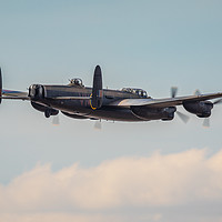Buy canvas prints of Lancaster Bomber by Rich Wiltshire