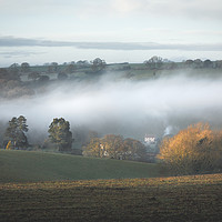Buy canvas prints of EVENING MIST by Rich Wiltshire