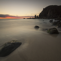 Buy canvas prints of  Dhail Mor Sunset by Scott Robertson
