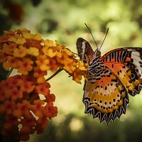 Buy canvas prints of  Beautiful butterfly by scott innes