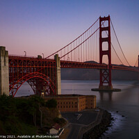 Buy canvas prints of Golden Gate Bridge by Alex Murray