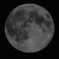 Buy canvas prints of  Super Moon by Alan Waters