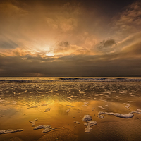Buy canvas prints of  Heavenly Dawn by Ray Abrahams