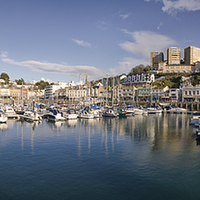 Buy canvas prints of  Harbour View by Ray Abrahams