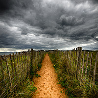 Buy canvas prints of Storm Path by Ray Abrahams