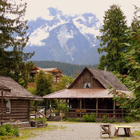 Buy canvas prints of  A little piece of Pemberton history. by Judith Lightfoot