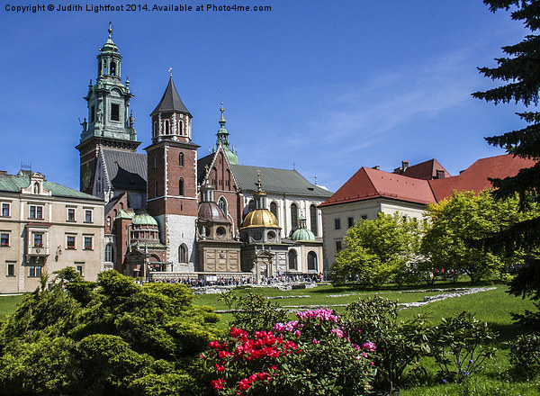Wawel Royal Cathedral Krakow Picture Board by Judith Lightfoot