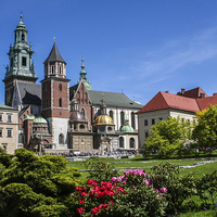 Buy canvas prints of Wawel Royal Cathedral Krakow by Judith Lightfoot