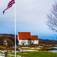 Buy canvas prints of  A Little Piece of Norway by Judith Lightfoot