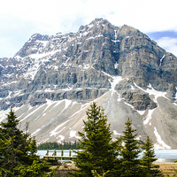 Buy canvas prints of  The Grandeur of The Canadian Rockies by Judith Lightfoot