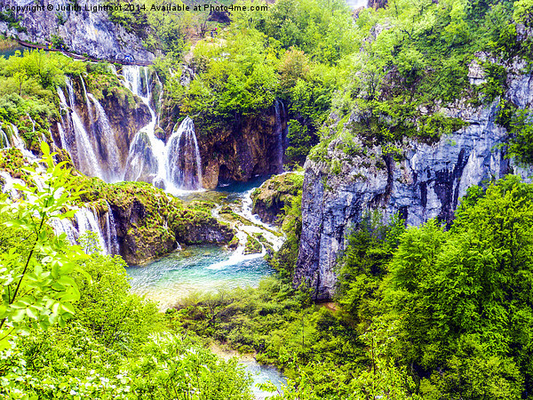  The Outstanding Plitvice Lakes Picture Board by Judith Lightfoot