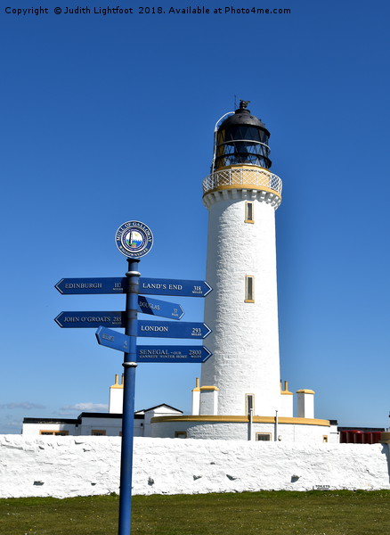 MULL OF GALLOWAY LIGHTHOUSE Picture Board by Judith Lightfoot