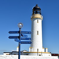 Buy canvas prints of MULL OF GALLOWAY LIGHTHOUSE by Judith Lightfoot