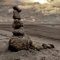 Buy canvas prints of STONE STACKING by Florin Birjoveanu
