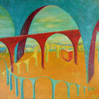 Buy canvas prints of  Four Bridges by Florin Birjoveanu