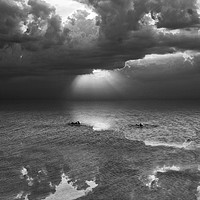 Buy canvas prints of Clouds Return Bw by Florin Birjoveanu