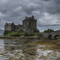 Buy canvas prints of  Eilean donan castle  Scotland  by Kenny McCormick