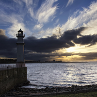 Buy canvas prints of  Newhaven Skies by Rod Hanchard-Goodwin