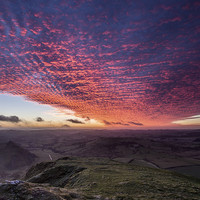 Buy canvas prints of Sunrise Parkhouse Chrome Hill by John Cropper
