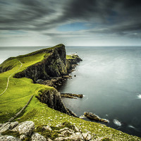 Buy canvas prints of  40 Seconds at Neist Point by John Cropper