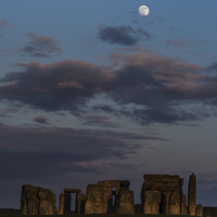 Buy canvas prints of Moon Stones by John Cropper