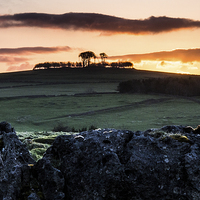 Buy canvas prints of Minninglow Sunrise by John Cropper