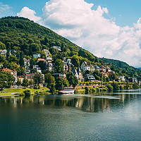 Buy canvas prints of Heidelberg Germany Landscape by Patrycja Polechonska