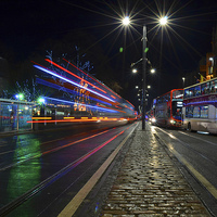 Buy canvas prints of  Princes Street by Paul Tait