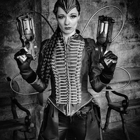 Buy canvas prints of  Amy Steampunk by shawn bullock