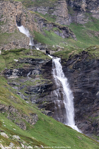 Waterfall in Cervinia @FabrizioMalisan Photography-6191 Picture Board by Fabrizio Malisan