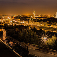 Buy canvas prints of An Evening In Florence by Fabrizio Malisan