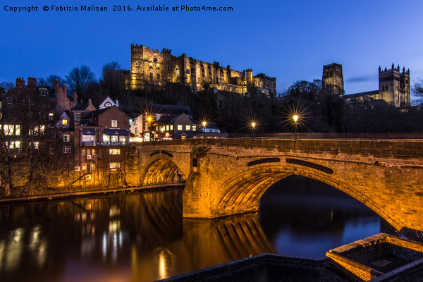An evening in Durham Picture Board by Fabrizio Malisan
