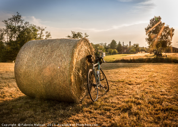 Biking adventure Picture Board by Fabrizio Malisan
