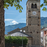 Buy canvas prints of Saint Vincent Valle d'Aosta Italy by Fabrizio Malisan