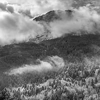 Buy canvas prints of Atmospheric Mountain Woods by Fabrizio Malisan